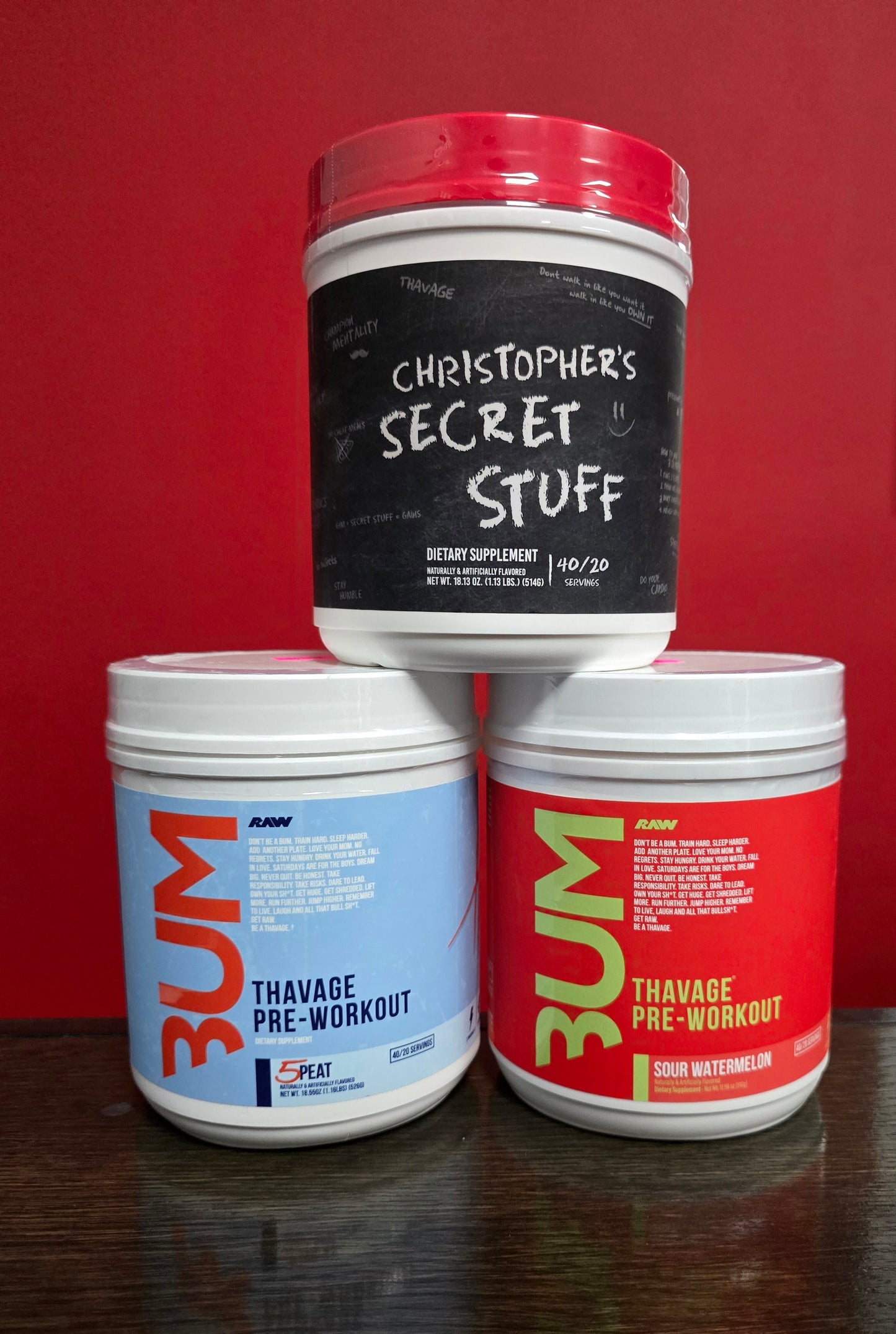 CBUM Thavage Pre-Workout