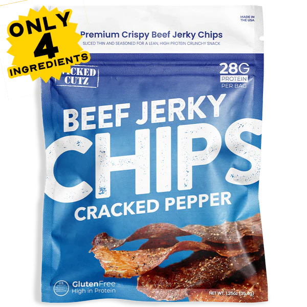 Wicked Cutz Beef Jerky Chips