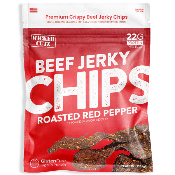 Wicked Cutz Beef Jerky Chips