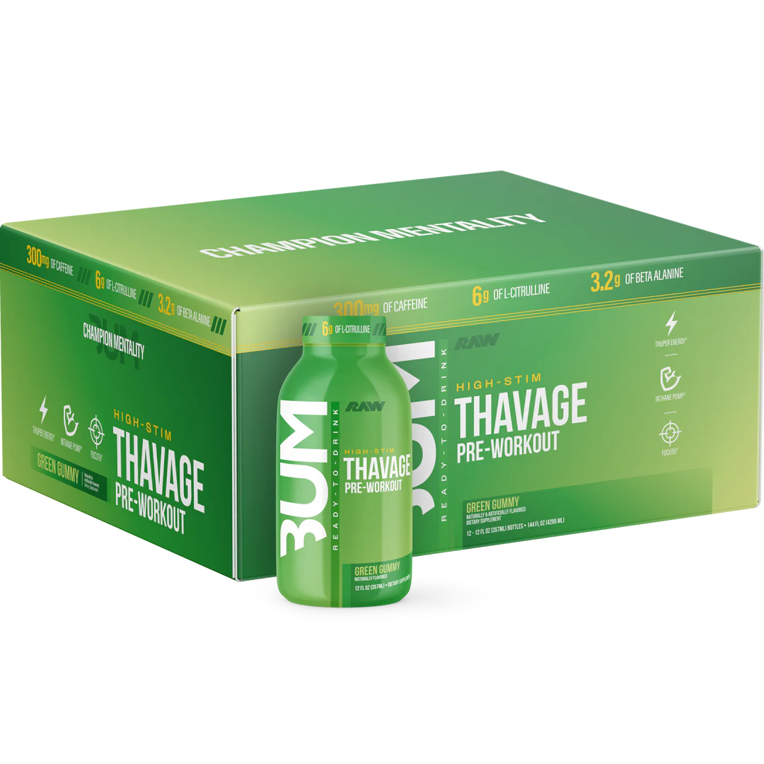 CBUM Thavage RTD Pre-workout