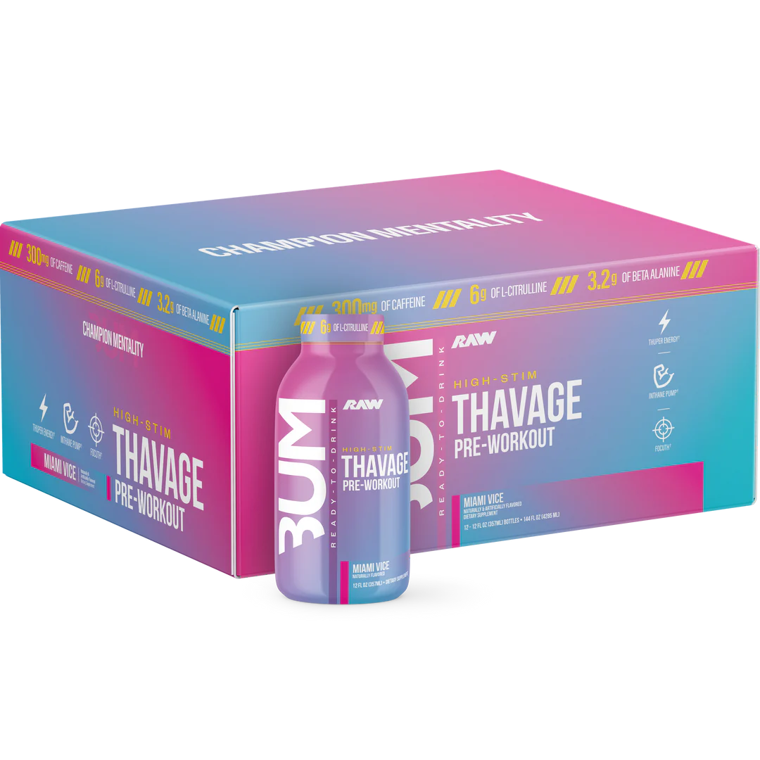 CBUM Thavage RTD Pre-workout