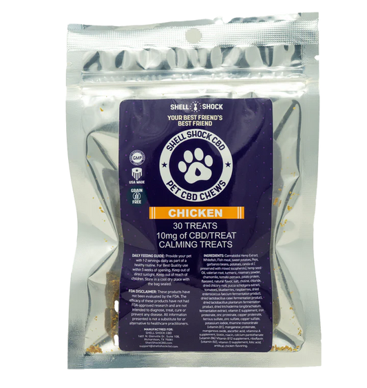Shell Shock CBD Pet Chews