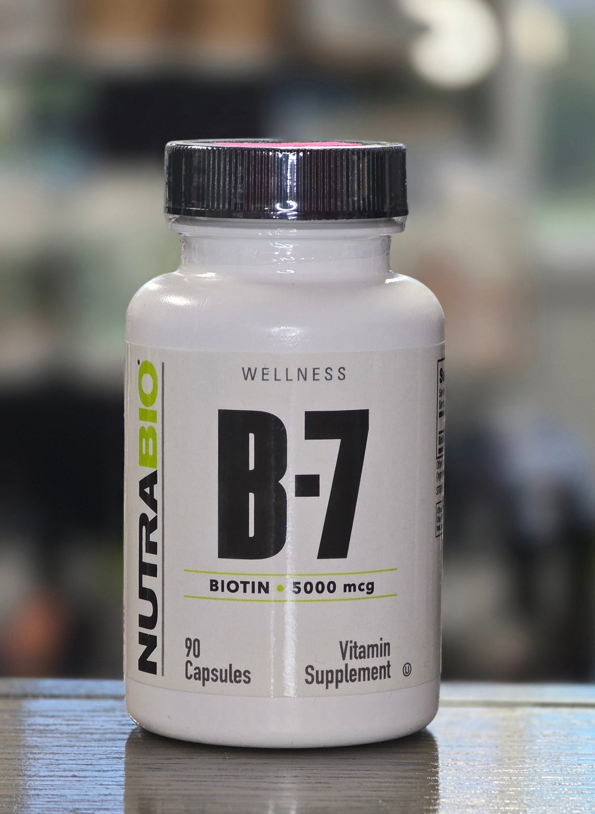 Biotin (B-7)(5000mcg) – Vita Valor Nutrition