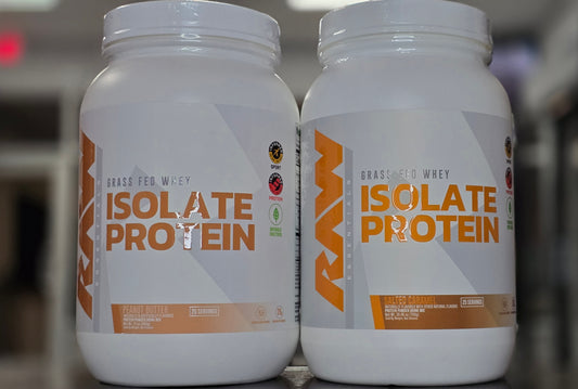 Raw Grass Fed Whey Isolate Protein