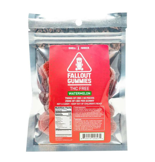 Shell Shock Fallout Gummies 25mg