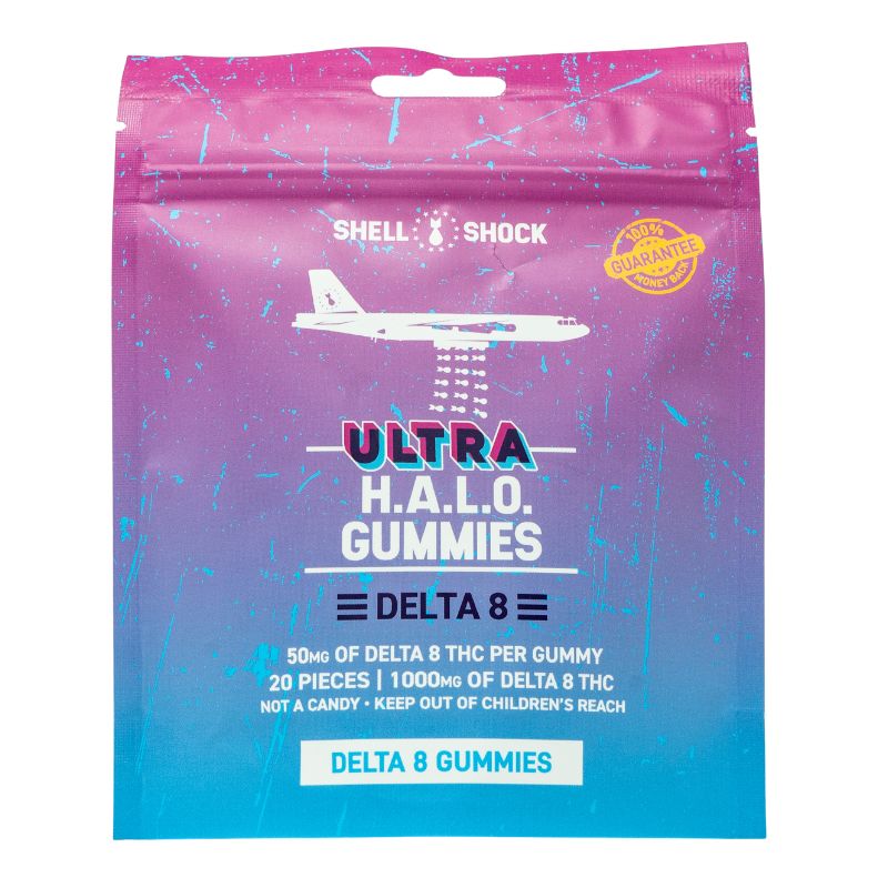 Shell Shock HALO Ultra Delta 8 Gummies