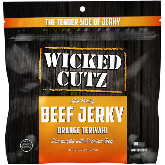 Wicked Cutz 2.75oz Beef Jerky