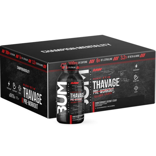 CBUM Thavage RTD Pre-workout